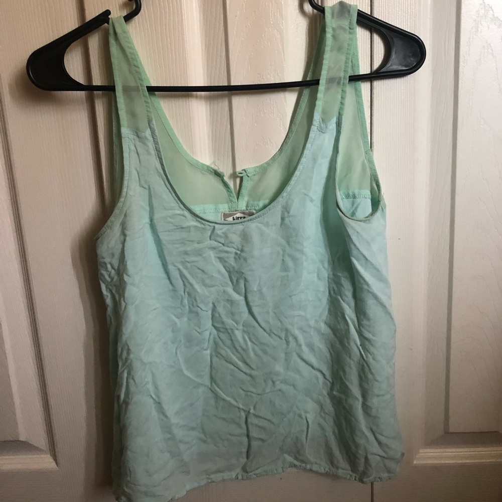 Light Teal tank top